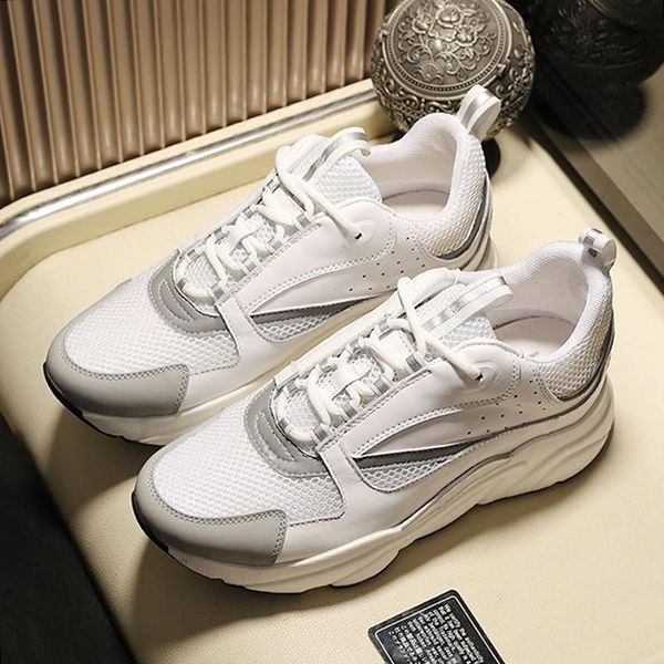 fashion mens luxury shoes lace -up autumn and winter footwears b22 sneaker in white technical knit white and silver -tone calfsk, Black
fashion mens luxury shoes lace -up autumn and winter footwears b22 sneaker in white technical knit white and silver -tone calfsk, Black
