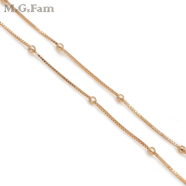mxgxfam (50 cm*3mm) fashion small box with beads chain necklace for women 18 gold color lead and nickel free, Silver
mxgxfam (50 cm*3mm) fashion small box with beads chain necklace for women 18 gold color lead and nickel free, Silver