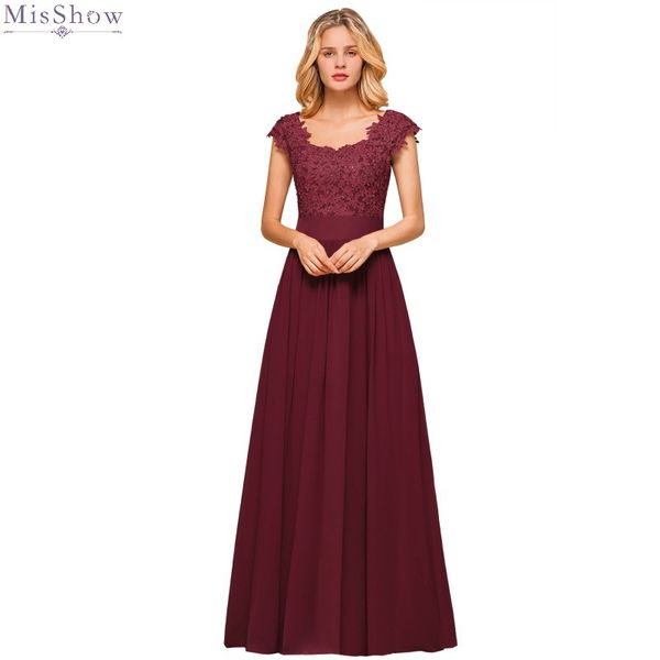 babyonlinedress elegant long lace evening dress 2020 a line sleeveless chiffon formal gown applique beads backless robe de soiree cps1453, Black;red
babyonlinedress elegant long lace evening dress 2020 a line sleeveless chiffon formal gown applique beads backless robe de soiree cps1453, Black;red