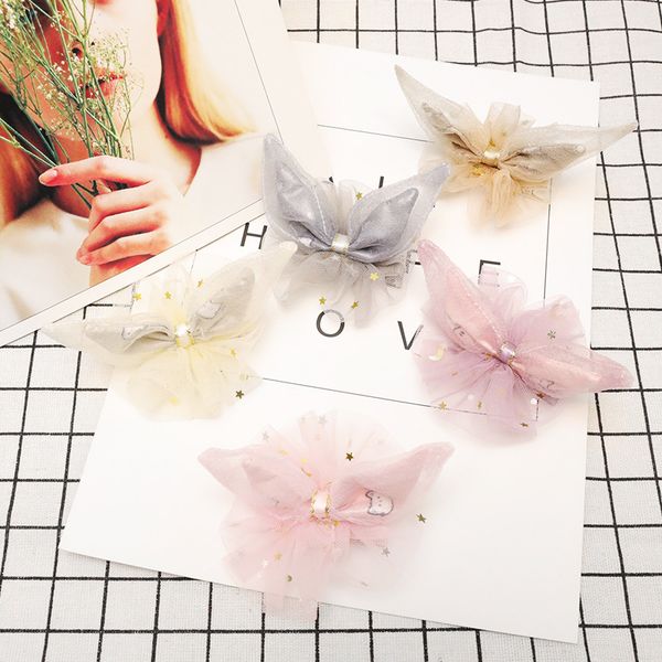 15pcs ins boutique cute glitter star guaze ears hairpins solid animal ears hair clips fashion princess hair accessories, Slivery;white
15pcs ins boutique cute glitter star guaze ears hairpins solid animal ears hair clips fashion princess hair accessories, Slivery;white