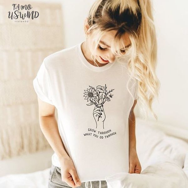 grow through what you go through tshirt women causal tumblr qutes t shirt tumblr graphic tees clothes hipsters grunge top, White
grow through what you go through tshirt women causal tumblr qutes t shirt tumblr graphic tees clothes hipsters grunge top, White