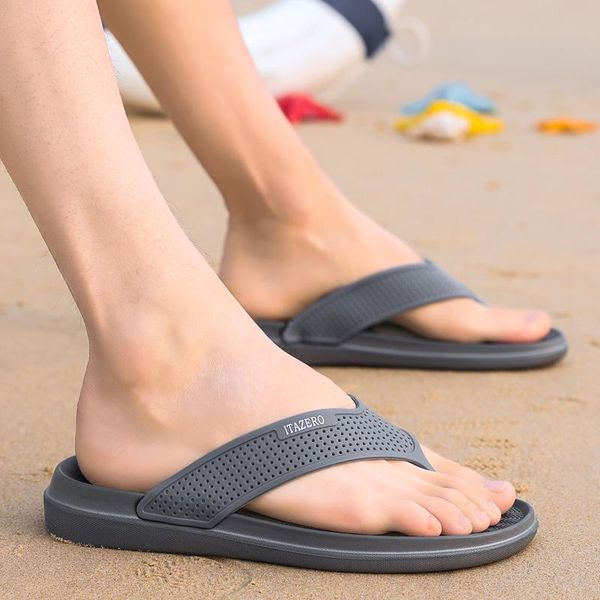 flip-flops men shoes summer brand design flat bottom sandals seaside vacation beach flip-flops non-slip sandals, Black
flip-flops men shoes summer brand design flat bottom sandals seaside vacation beach flip-flops non-slip sandals, Black