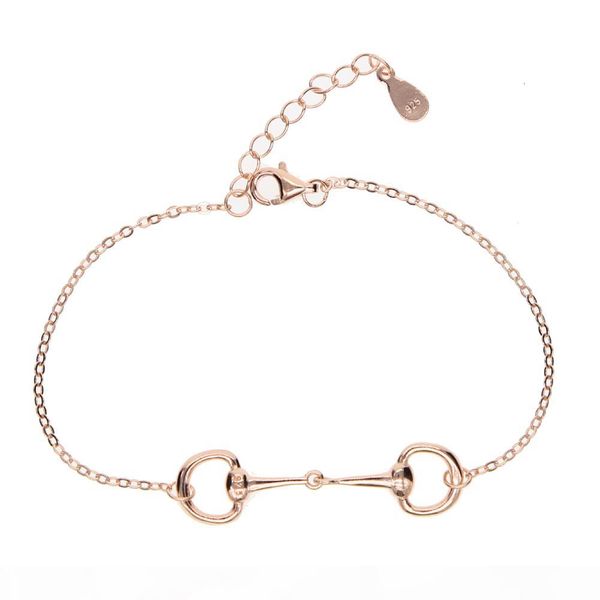 classic bit charm bracelets 100% real 925 sterling snaffle bracelet horse jewellery with color rose for women jewelry, Golden;silver
classic bit charm bracelets 100% real 925 sterling snaffle bracelet horse jewellery with color rose for women jewelry, Golden;silver