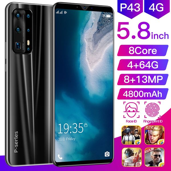 new spot p43 cross-border smartphone large screen 5.8 inch low price wholesale factory direct sales android smartphone
new spot p43 cross-border smartphone large screen 5.8 inch low price wholesale factory direct sales android smartphone