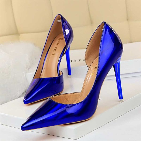 sandals women .5cm high heels blue green valentine pumps luxury glossy stripper stiletto wedding bridal fetish shoes plus size 43, Black
sandals women .5cm high heels blue green valentine pumps luxury glossy stripper stiletto wedding bridal fetish shoes plus size 43, Black