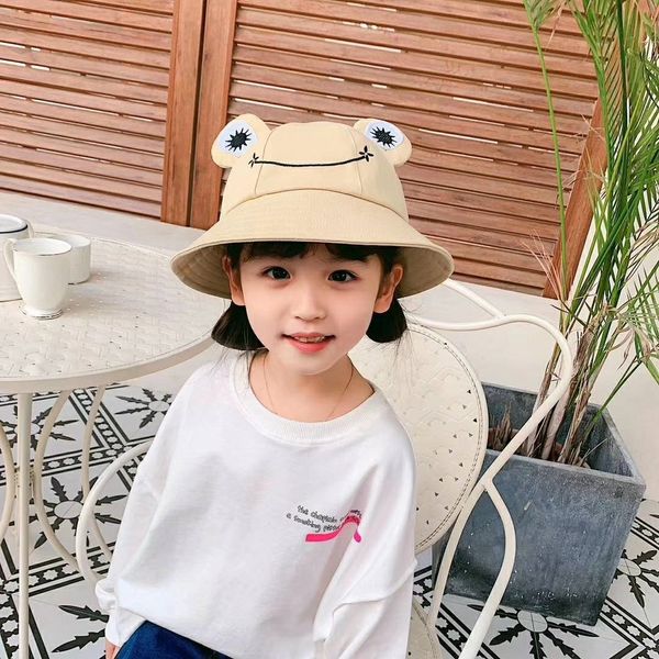 korean style children's bucket bucket frog style baby fisherman summer outdoor sun protection sun hat parent-child basin hat, Yellow
korean style children's bucket bucket frog style baby fisherman summer outdoor sun protection sun hat parent-child basin hat, Yellow