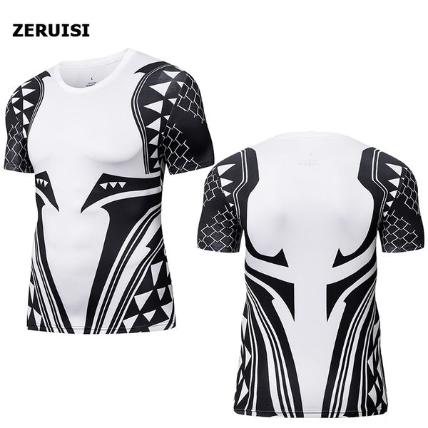 3d print short sleeve men t-shirt workout training fitness bodybuilding sport jersey compression shirt sportswear tight clothes, White;black
3d print short sleeve men t-shirt workout training fitness bodybuilding sport jersey compression shirt sportswear tight clothes, White;black