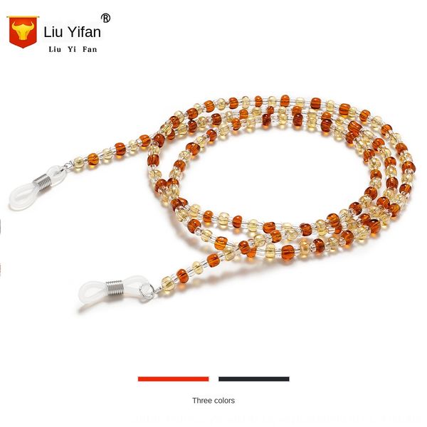 handmade beaded chain anti-skid matching beaded glasses rope glasses lanyard (*** thick color, Blue
handmade beaded chain anti-skid matching beaded glasses rope glasses lanyard (*** thick color, Blue