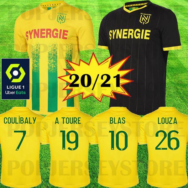 20 21 maillots nantes fc soccer jersey maillot de foot kits 2020 2021 simon louza a toure blas coco coulibaly football shirts equipment, Black;yellow
20 21 maillots nantes fc soccer jersey maillot de foot kits 2020 2021 simon louza a toure blas coco coulibaly football shirts equipment, Black;yellow