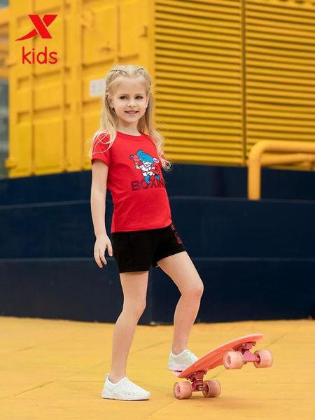 xtep fashion girls o-neck t-shirt shorts suit kids casual letter pattern short sleeves sport set summer 681224349122, Black;blue
xtep fashion girls o-neck t-shirt shorts suit kids casual letter pattern short sleeves sport set summer 681224349122, Black;blue
