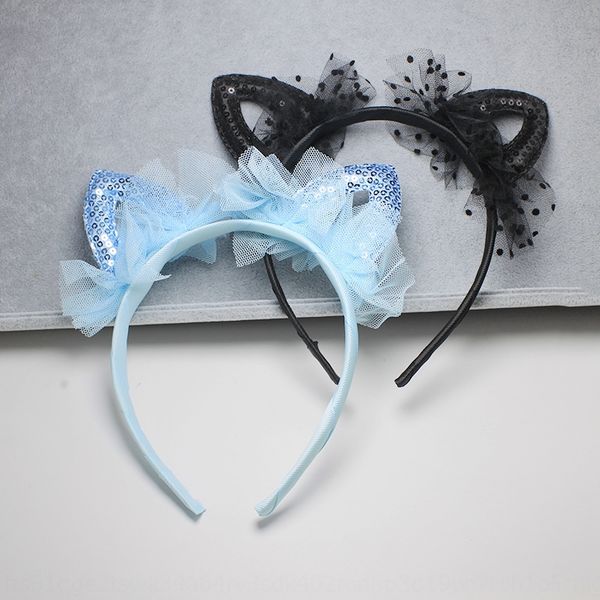 headdress 2020 new accessories children's mesh sequins cat ear headwear hair band hair band cute cartoon accessories, Slivery;white
headdress 2020 new accessories children's mesh sequins cat ear headwear hair band hair band cute cartoon accessories, Slivery;white