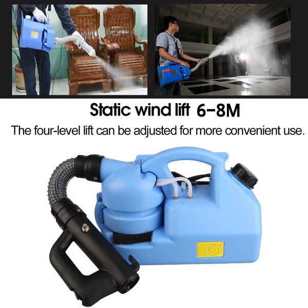 proffsional 110v/220v 7l electric ulv cold fogger insecticide atomizer ultra low capacity disinfection sprayer ulv sprayer machine
proffsional 110v/220v 7l electric ulv cold fogger insecticide atomizer ultra low capacity disinfection sprayer ulv sprayer machine