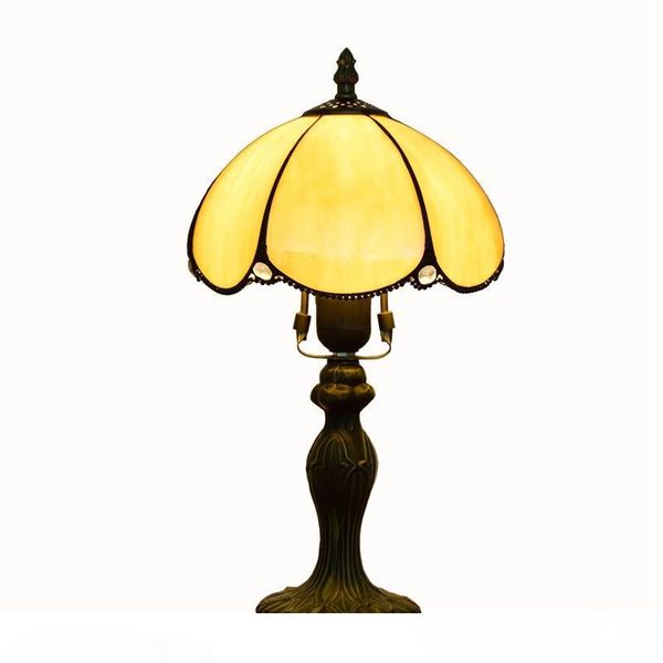 20cm in diameter yellow tiffany glass table lamp entertainment venues bar l bedside desk lamp retro simple table light ds075
20cm in diameter yellow tiffany glass table lamp entertainment venues bar l bedside desk lamp retro simple table light ds075