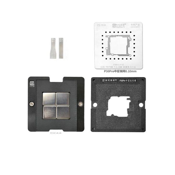 amaoe middle layer reballing station full set for huawei p30 pro mainboard middle layer mid frame reballing positioning
amaoe middle layer reballing station full set for huawei p30 pro mainboard middle layer mid frame reballing positioning
