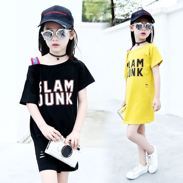 byxwi girls' long t-skirt 2020 dress children's clothing korean new medium and large children's cotton short-sleeved shoulder, Blue
byxwi girls' long t-skirt 2020 dress children's clothing korean new medium and large children's cotton short-sleeved shoulder, Blue