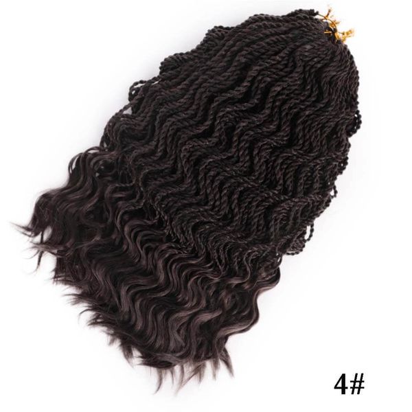 ng pre twisted wave hair curly senegalese twists half curl crochet braids 16inch synthetic crochet hair extensions braid 35strands, Black
ng pre twisted wave hair curly senegalese twists half curl crochet braids 16inch synthetic crochet hair extensions braid 35strands, Black