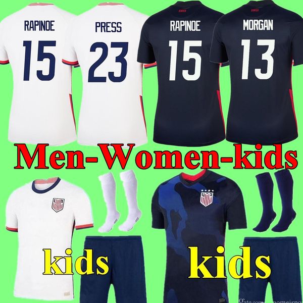 kids kit 4 star 2020 america soccer jersey men women shirt usa home away dempsey lloyd rapinoe pulisic united states football, Black
kids kit 4 star 2020 america soccer jersey men women shirt usa home away dempsey lloyd rapinoe pulisic united states football, Black