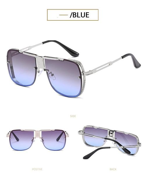 fashionable iron man dita men's metal double beam sunglasses eyewear windproof gold frame silver frame sunglasses 5 colors available, White;black
fashionable iron man dita men's metal double beam sunglasses eyewear windproof gold frame silver frame sunglasses 5 colors available, White;black