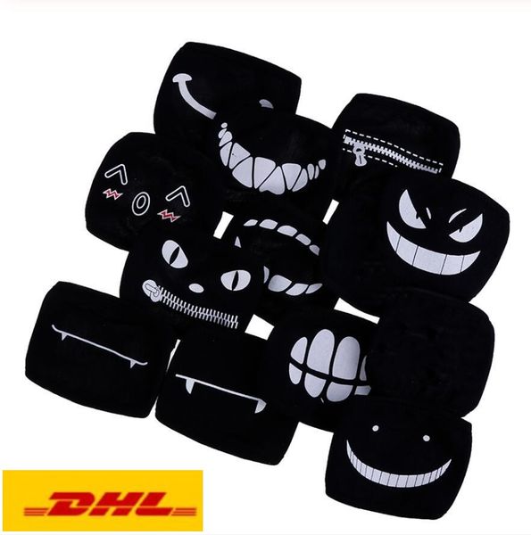 in stock 3d cartoon camouflage mask washable breathable face mask luxury sunproof dustproof cycling sports mouth cover party mask for unisex