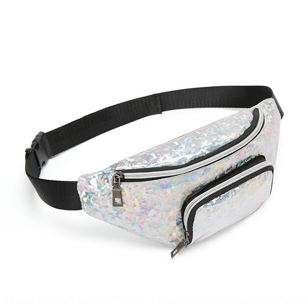 korean style women's fashion sequins sequins women's running bag fashion double-pocket chest bag, White
korean style women's fashion sequins sequins women's running bag fashion double-pocket chest bag, White