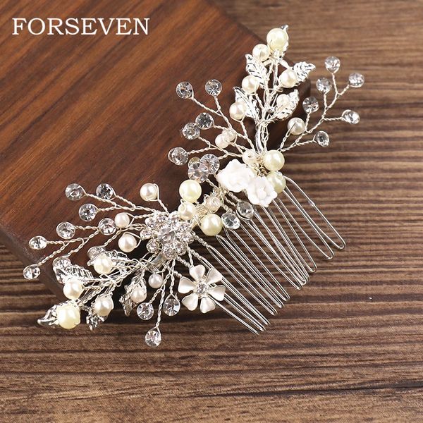 crystal pearl hair combs bridal hair comb wedding accessories for women pearl rhinestone ladies headdress, Golden;silver
crystal pearl hair combs bridal hair comb wedding accessories for women pearl rhinestone ladies headdress, Golden;silver