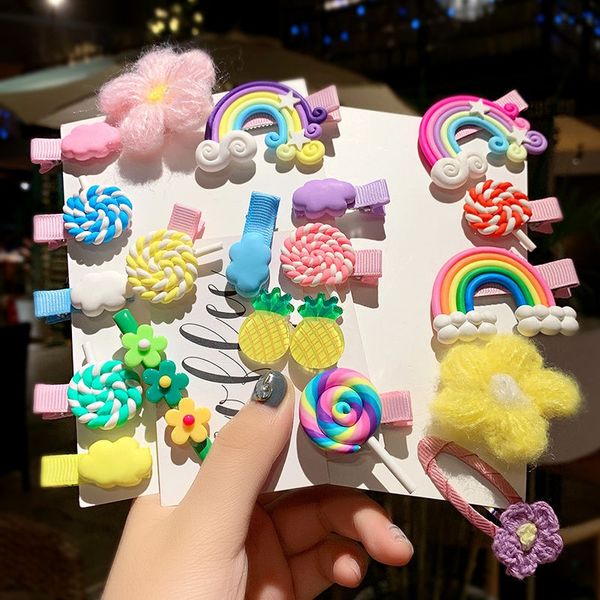 korean children's hairpin ins colorful broken hair side clip rainbow lollipop lollipop hairpin bangs cute baby clip, Slivery;white
korean children's hairpin ins colorful broken hair side clip rainbow lollipop lollipop hairpin bangs cute baby clip, Slivery;white