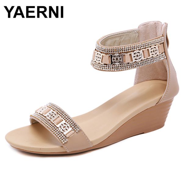 yaernihandmade woman fashion ankle wrap sandal vintage pu soft wedges zipper casual shoes elegant lady quality retro sandalse932, Black
yaernihandmade woman fashion ankle wrap sandal vintage pu soft wedges zipper casual shoes elegant lady quality retro sandalse932, Black
