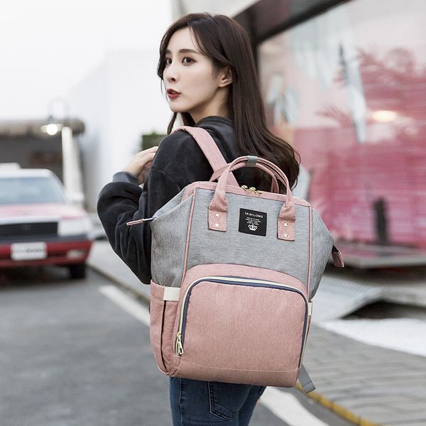 new multi-functional mummy large capacity waterproof candy backpack mother bag candy color mother and baby bag stylish backpack
new multi-functional mummy large capacity waterproof candy backpack mother bag candy color mother and baby bag stylish backpack