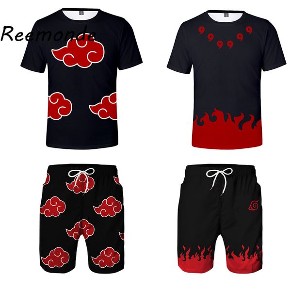 anime naruto uzumaki akatsuki cosplay costume t-shirt shorts suits mens summer short sleeve beach pants sport suits, Gray
anime naruto uzumaki akatsuki cosplay costume t-shirt shorts suits mens summer short sleeve beach pants sport suits, Gray