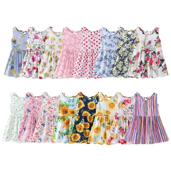 summer girl dresses kids o-neck sleeveless flower print backless a-line casual sweet princess dress children clothing, Red;yellow
summer girl dresses kids o-neck sleeveless flower print backless a-line casual sweet princess dress children clothing, Red;yellow