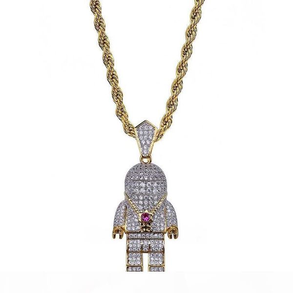 18k позолоченный spaceman hip hop ожерелье изысканный street fashion bling zirocn асфальтовая мужчины ожерелье, Silver
18k позолоченный spaceman hip hop ожерелье изысканный street fashion bling zirocn асфальтовая мужчины ожерелье, Silver
