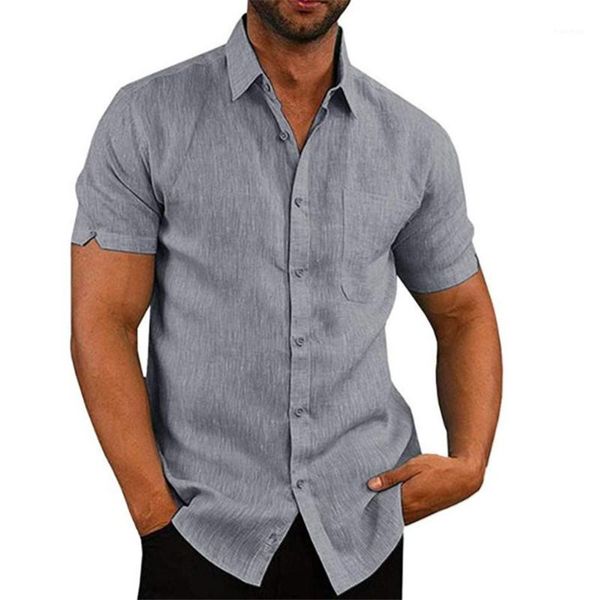 single breasted pocket casual male clothing summer mens designer shirts solid color printed turndown collar, White;black
single breasted pocket casual male clothing summer mens designer shirts solid color printed turndown collar, White;black