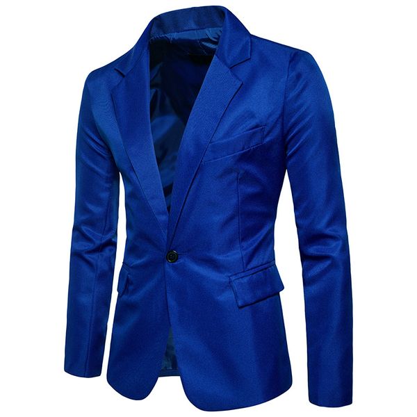 mens blazer new men's high-quality slim business casual single-button monochromatic 8-color mens suits blazers, White;black
mens blazer new men's high-quality slim business casual single-button monochromatic 8-color mens suits blazers, White;black