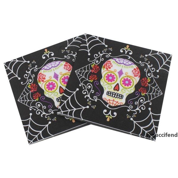 halloween printed skull head tissue 20 pcs set napkins creative design bar home festival feature decoration 08
halloween printed skull head tissue 20 pcs set napkins creative design bar home festival feature decoration 08