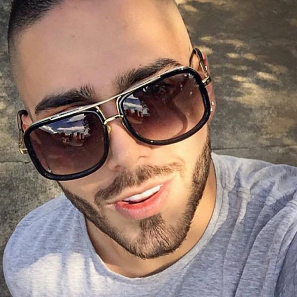 lantzena classic oversized men sunglasses luxury women goggles square retro sun glasses male uv400 mirror eyewear, White;black
lantzena classic oversized men sunglasses luxury women goggles square retro sun glasses male uv400 mirror eyewear, White;black