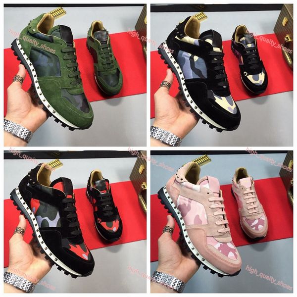 new color flats fashion shoes runner rivet leather casual shoes camouflage suede stud sports sneakers men and women, Black
new color flats fashion shoes runner rivet leather casual shoes camouflage suede stud sports sneakers men and women, Black