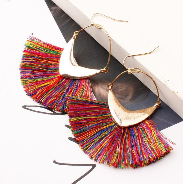 new fan-shape tassel earrings alloy geometric arrow charm designer earring dangle ear hook fringe eardrop for women jewelry party gifts, Silver
new fan-shape tassel earrings alloy geometric arrow charm designer earring dangle ear hook fringe eardrop for women jewelry party gifts, Silver