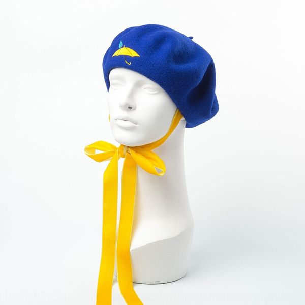 new embroidery straps wool warm painter's beret painter hat women's fashion warm woolen beret hat, Blue;gray
new embroidery straps wool warm painter's beret painter hat women's fashion warm woolen beret hat, Blue;gray