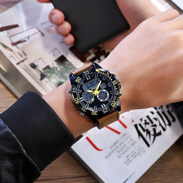 sunda new productwind large dial able men's belt belt watch male student fashion casual waterproof fashion watch, Blue
sunda new productwind large dial able men's belt belt watch male student fashion casual waterproof fashion watch, Blue