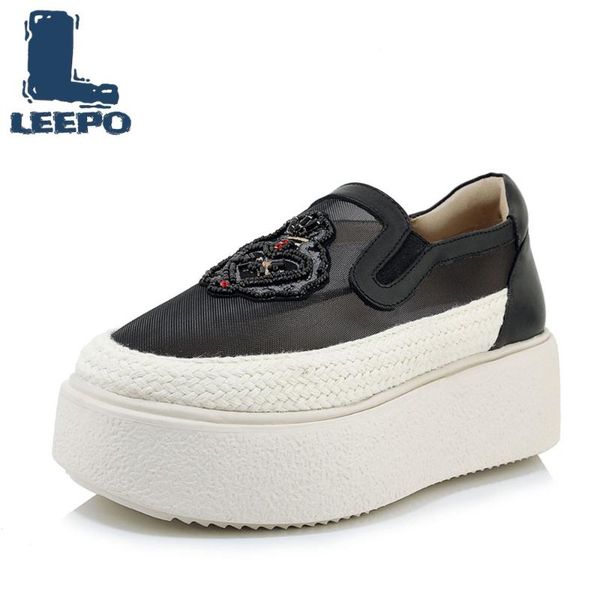 platform loafers shoes for women luxury handmade embroider flats shoes ladies summer mesh hollow slip-on loafers platform, Black 
platform loafers shoes for women luxury handmade embroider flats shoes ladies summer mesh hollow slip-on loafers platform, Black