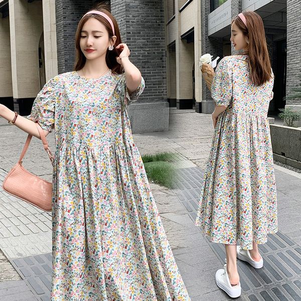 5885# maternity clothes summer short sleeve easy matching loose stylish dress for pregnant women pregnancy clothes, White
5885# maternity clothes summer short sleeve easy matching loose stylish dress for pregnant women pregnancy clothes, White