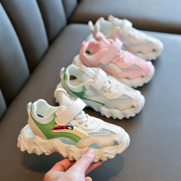 new girls half children and sandals korean boys sports medium and large children ultra light breathable single mesh sports sandals, Black
new girls half children and sandals korean boys sports medium and large children ultra light breathable single mesh sports sandals, Black