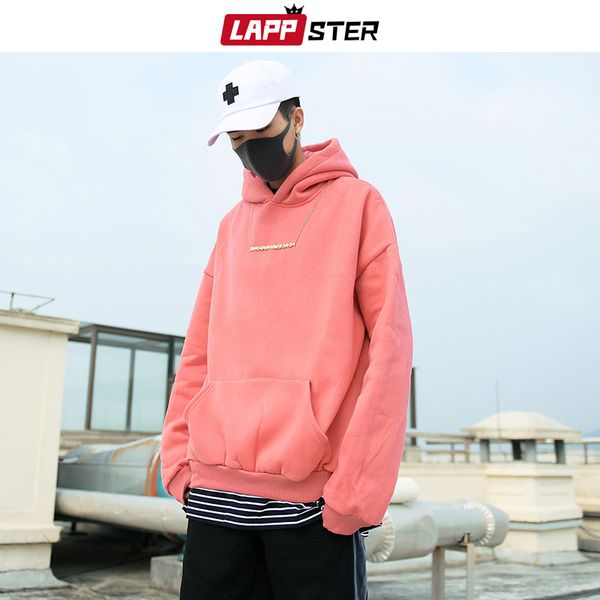 lappster solid color толстовка толстовка streetwear 2020 hip hop мужчины мода крупногабаритные фуфайки розовый с капюшоном толстовка 2xl, Black
lappster solid color толстовка толстовка streetwear 2020 hip hop мужчины мода крупногабаритные фуфайки розовый с капюшоном толстовка 2xl, Black