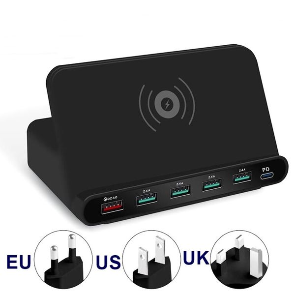 60w 5 port usb qi fast wireless charger carregador portatil pd quick charge 3.0 for huawei lg samsung s20 s10 s9 s8 note10
60w 5 port usb qi fast wireless charger carregador portatil pd quick charge 3.0 for huawei lg samsung s20 s10 s9 s8 note10