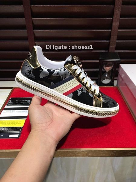 2021-2020w new genuine leather men 's sports shoes large size fashion wild lace -up sneakers low -comfortable breathable tide shoe, Black
2021-2020w new genuine leather men 's sports shoes large size fashion wild lace -up sneakers low -comfortable breathable tide shoe, Black