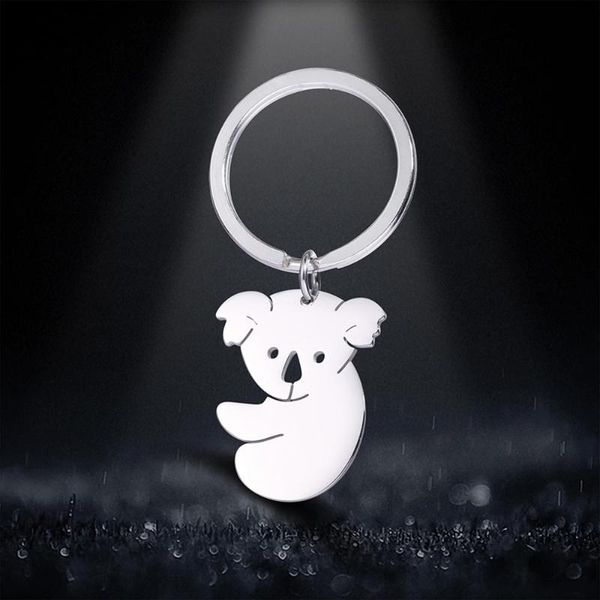 skyrim koala protect keychain key ring holder women men lovely stainless steel car keychains memorial gift pendant for to bag, Silver
skyrim koala protect keychain key ring holder women men lovely stainless steel car keychains memorial gift pendant for to bag, Silver