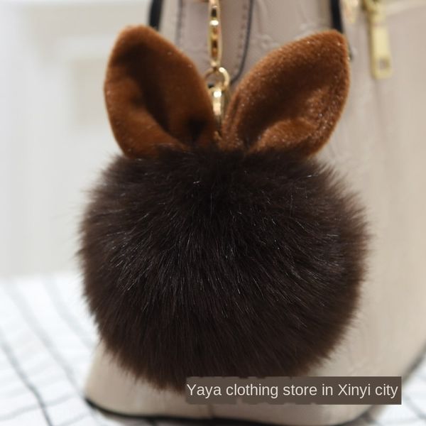 cute rabbit ear fur ball fashion fur bag wool key chain pendant wool ball pendant, Silver
cute rabbit ear fur ball fashion fur bag wool key chain pendant wool ball pendant, Silver