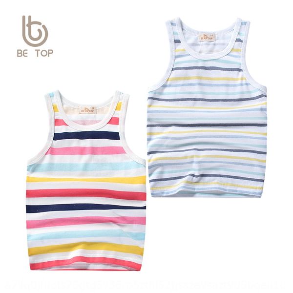 trendy clothing children's striped i-shaped back baby children's clothing vest vest boy girl sleeveless t-shirt, Blue
trendy clothing children's striped i-shaped back baby children's clothing vest vest boy girl sleeveless t-shirt, Blue