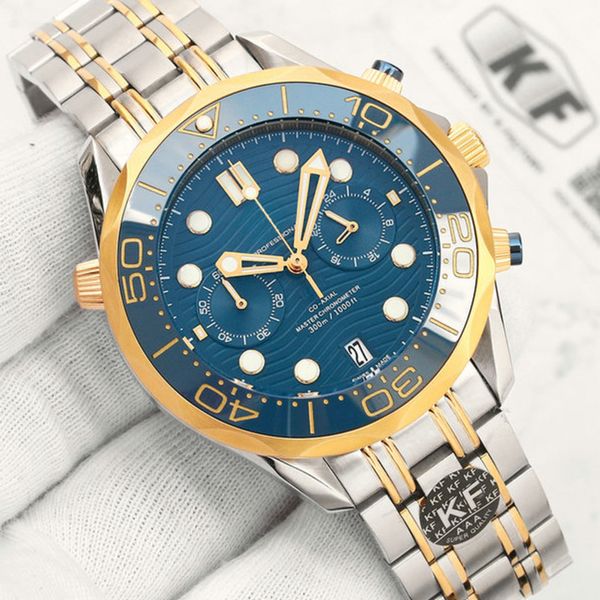 mens lady watches quartz chronograph men watches 300m diver chronograph watch folding watches clasp wristwatches, Slivery;brown
mens lady watches quartz chronograph men watches 300m diver chronograph watch folding watches clasp wristwatches, Slivery;brown