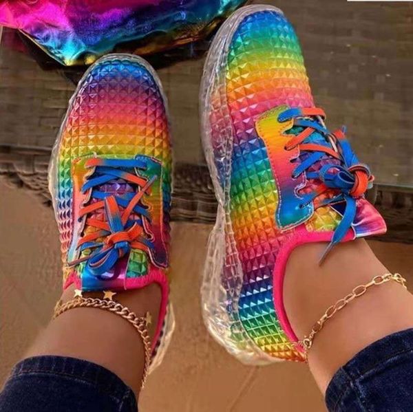 popular women's shoes new sports shoes light youth trend running large women's sneakers rainbow zapatos de mujer
popular women's shoes new sports shoes light youth trend running large women's sneakers rainbow zapatos de mujer